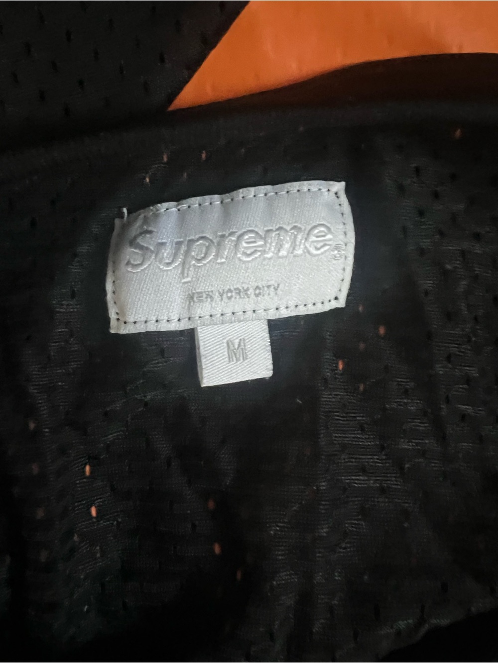 Supreme Black & Orange Dragon '94 Mesh Tee - Picture 3 of 3